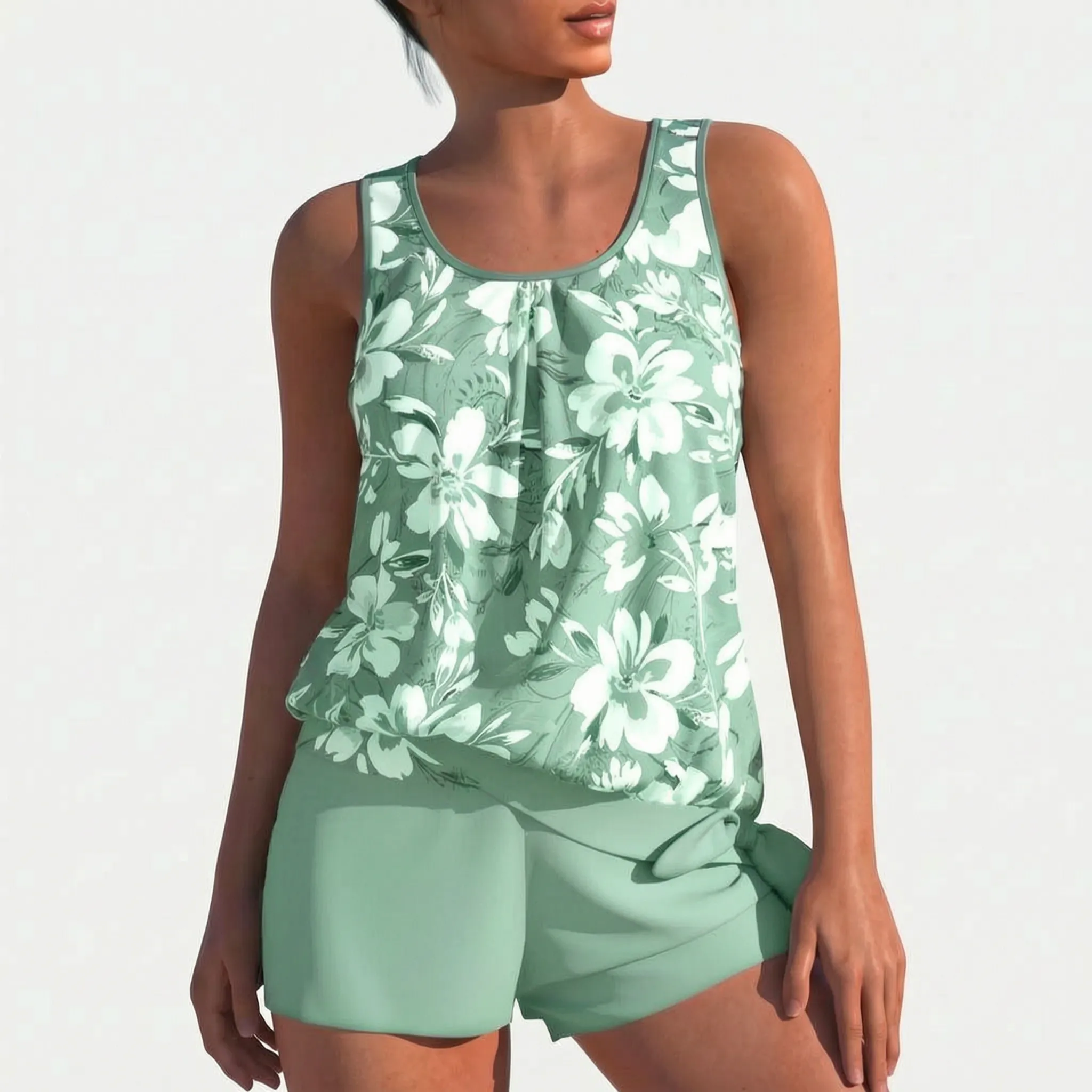 Florave™ -  Two Piece Swim Set -  Beach Holidays