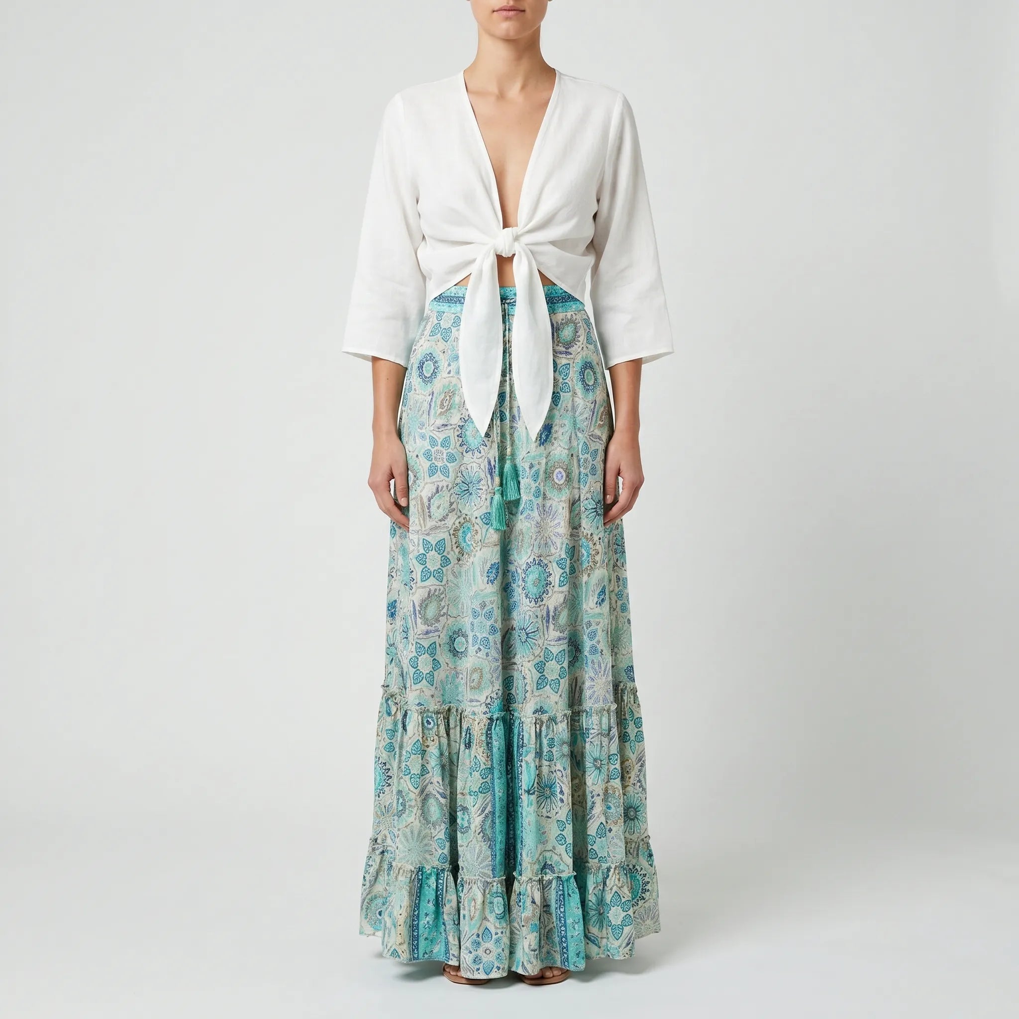Florise™ -  A-Line Maxi Dress -  Casual Outings