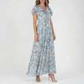 Florvella™ -  Floral Maxi Dress -  Summer Wedding Guest