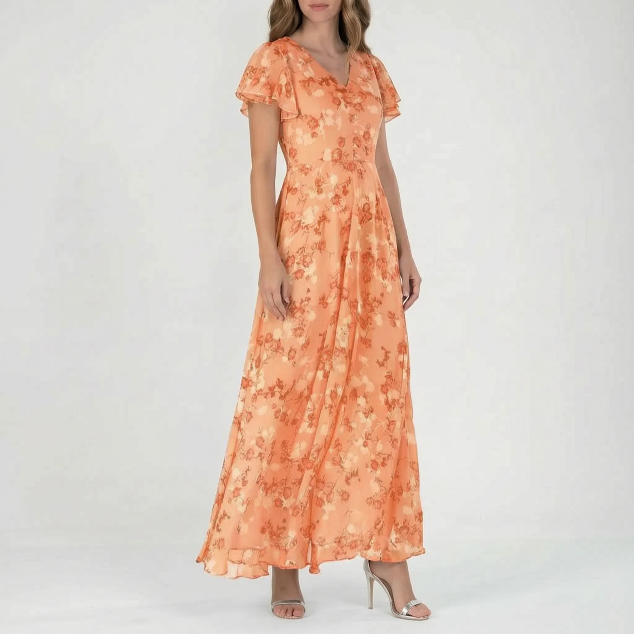 Florvella™ -  Floral Maxi Dress -  Summer Wedding Guest