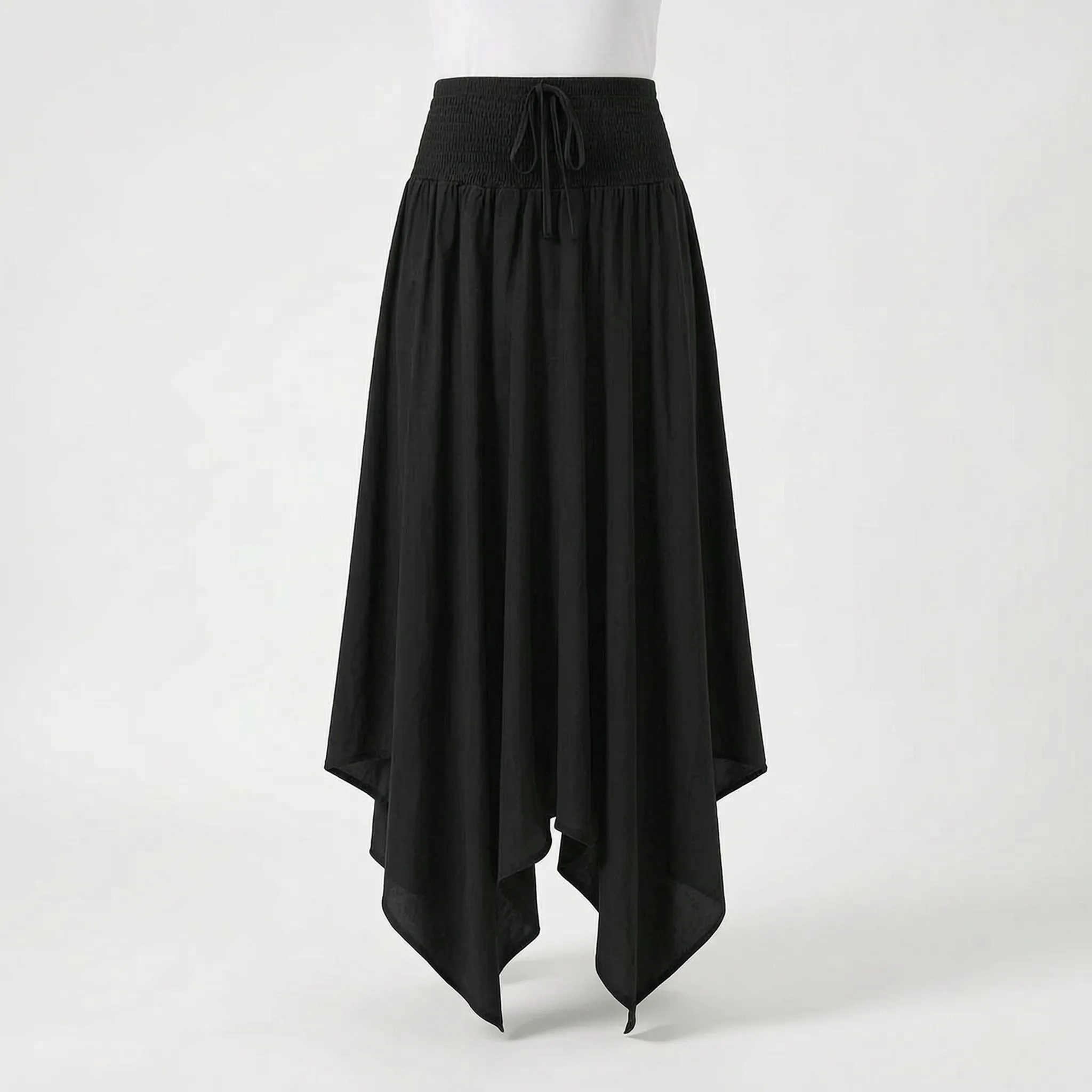 Flowira™ -  Printed A-Line Midi Skirt -  Casual Daytime Outings