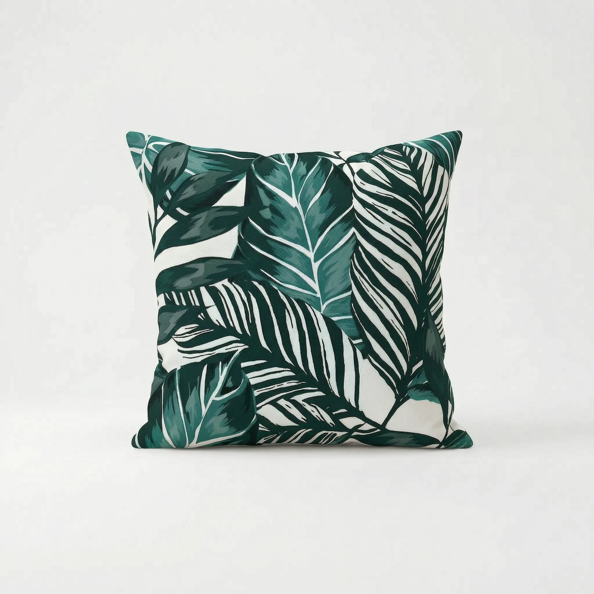 Foliara™ -  Tropical Print Decorative Cushion -  Decorating A Sofa