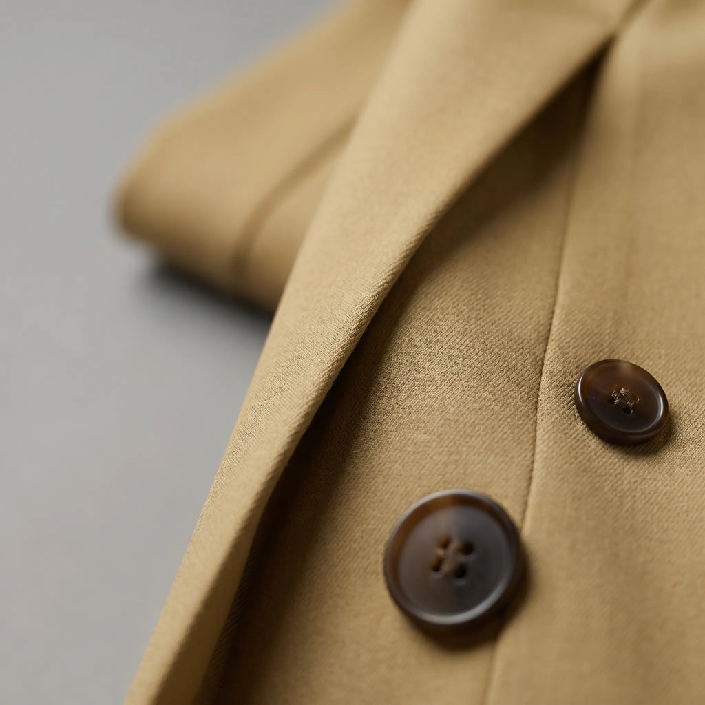 FormDrape™ -  Men's Wide-Leg Trousers -  Smart-Casual Office Wear