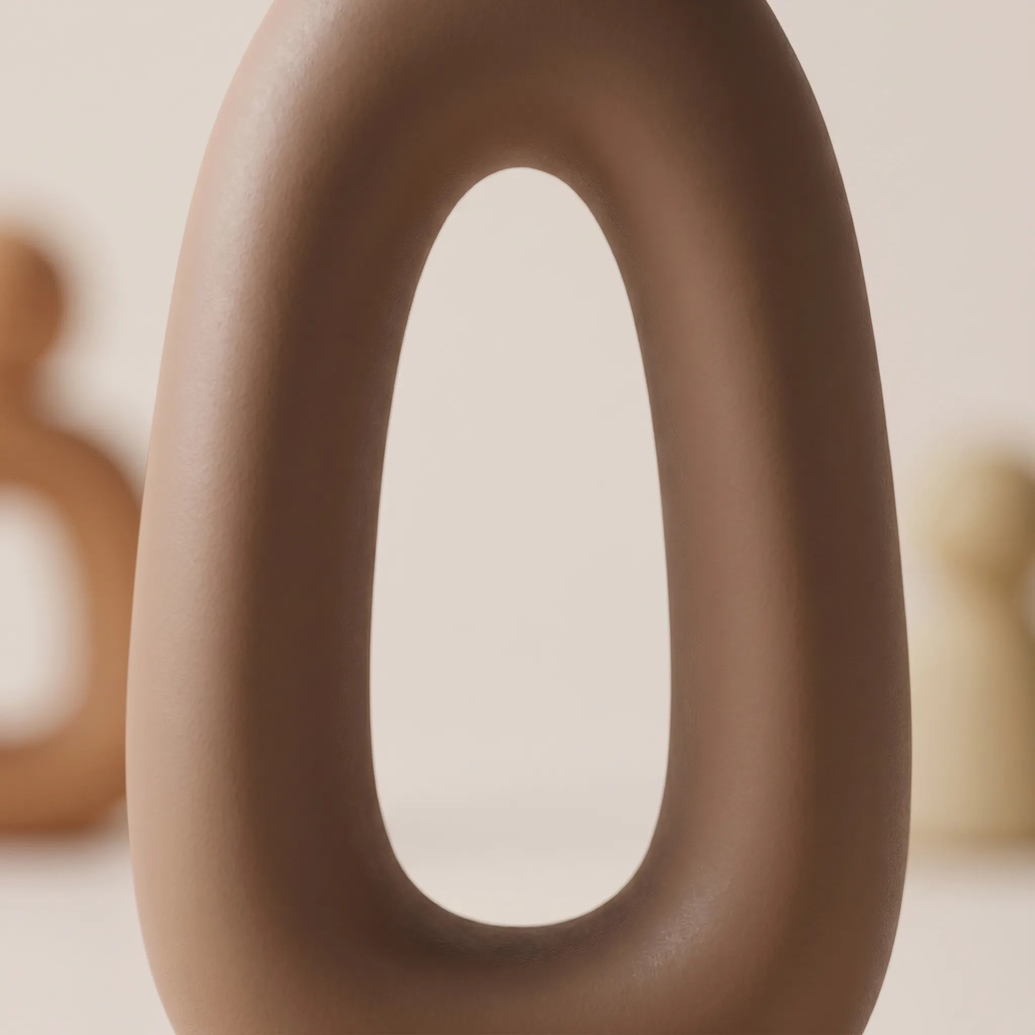 Formini™ -  Abstract Family Sculpture Set -  Bookshelf Styling