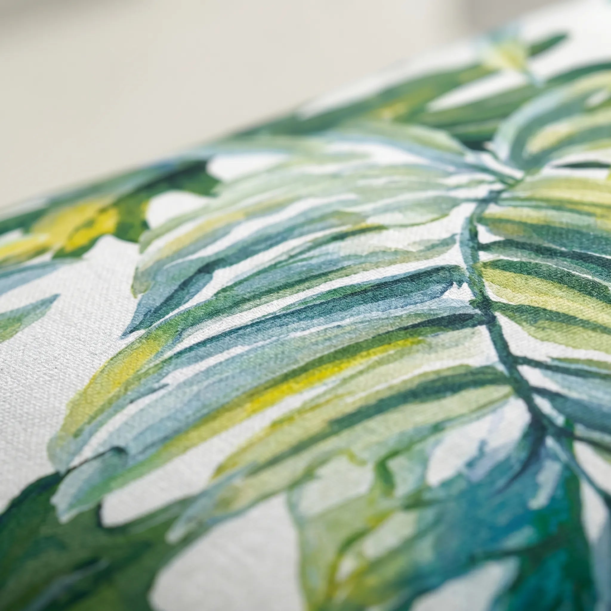 Frondia™ -  Tropical Leaf Scatter Cushion -  Refreshing Room Styling