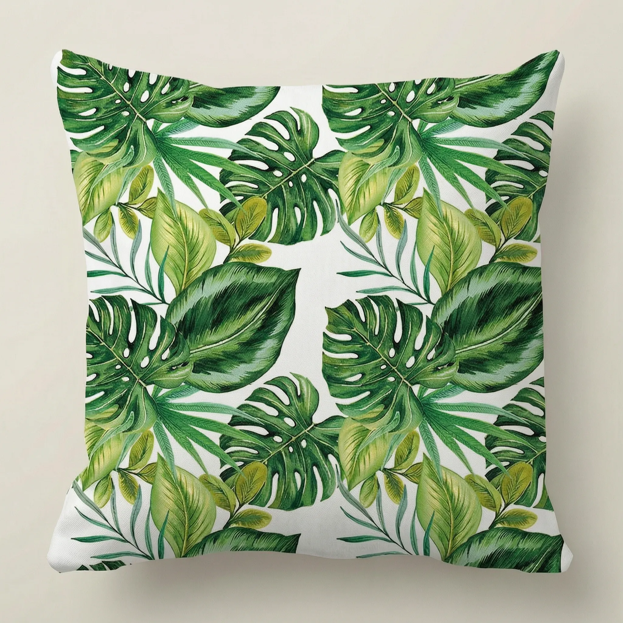 Frondia™ -  Tropical Leaf Scatter Cushion -  Refreshing Room Styling