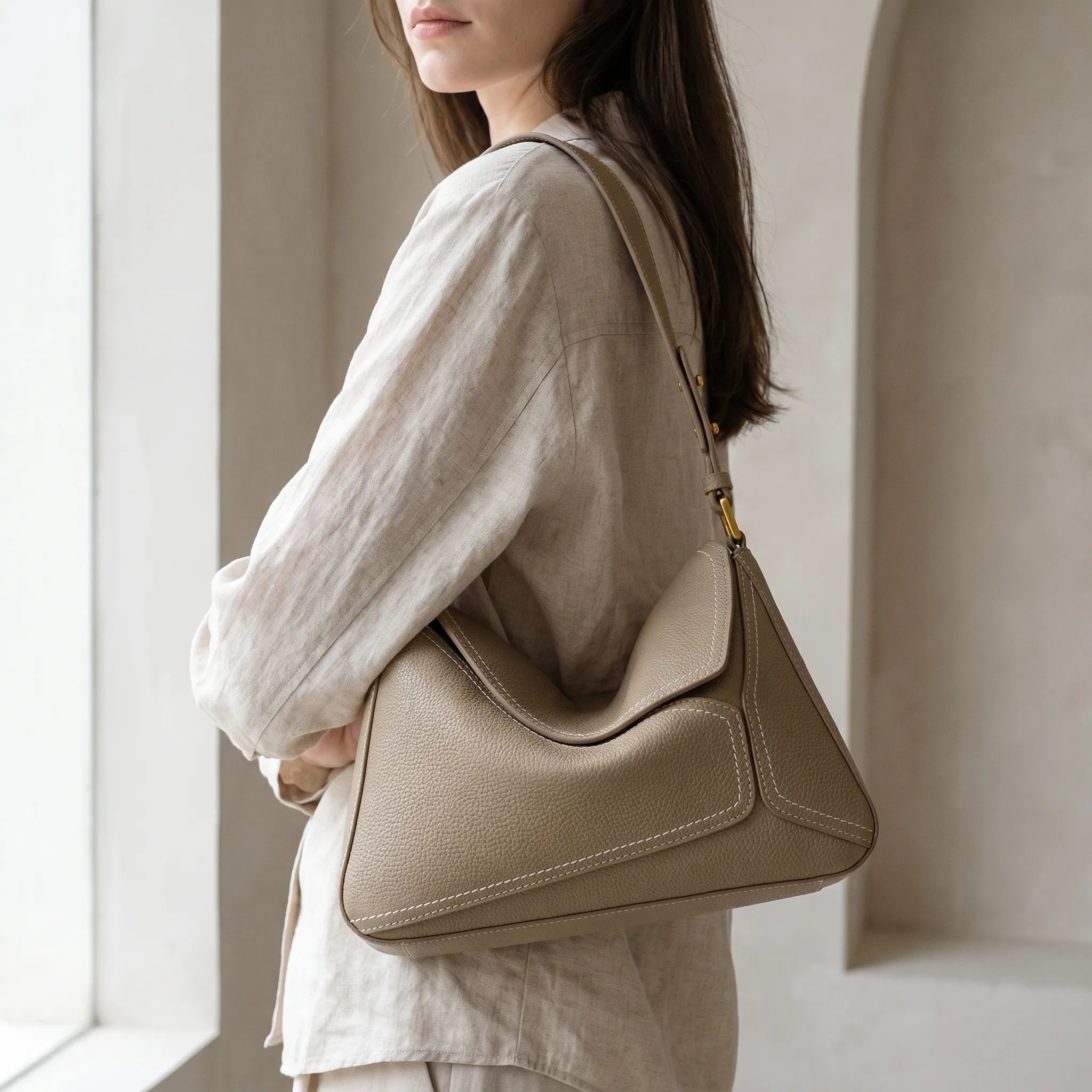 Geomise™ -  Geometric Shoulder Bag -  Carrying Daily Essentials