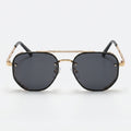 Gildar™ -  Geometric Aviator Sunglasses -  Driving In Sunlight