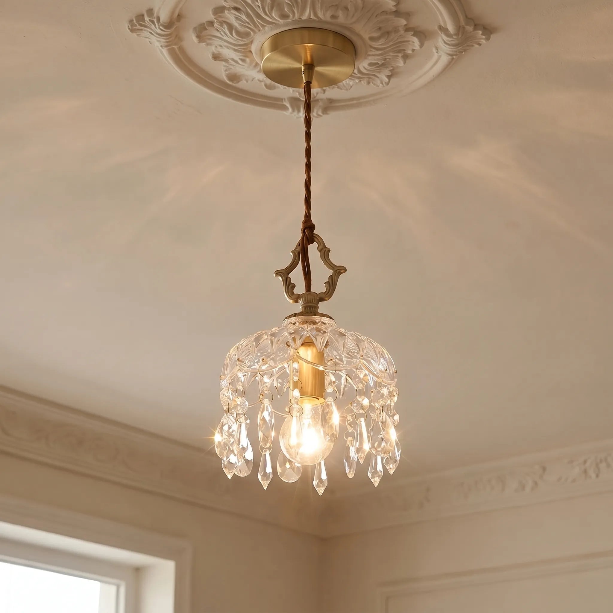 Gildro™ -  Vintage Style Ceiling Fixture -  Ambient Room Illumination