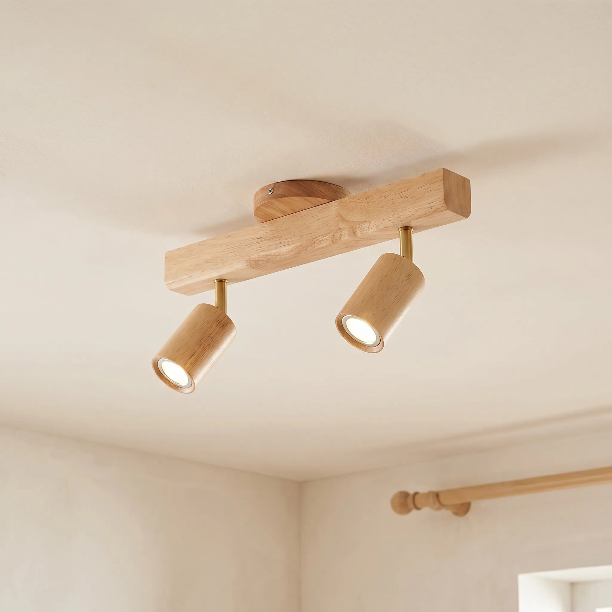 Girox™ -  Minimalist Semi-Flush Fixture -  Targeting Task Areas