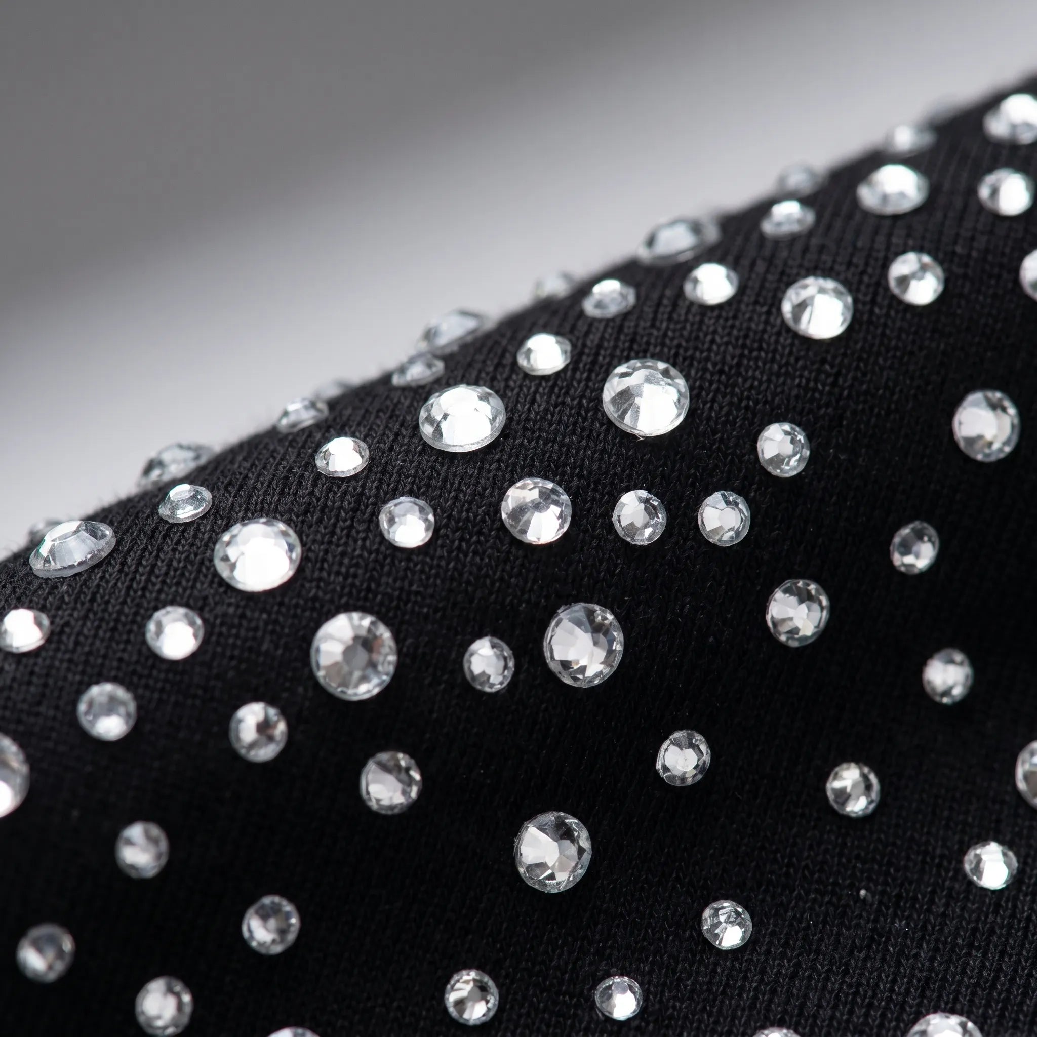 GleamPolo™ -  Embellished Long-Sleeve Polo Shirt -  Evening Events