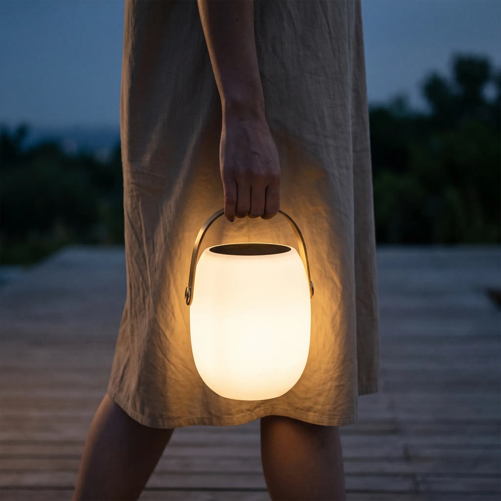 Gleamara™ -  Portable Solar Garden Lantern -  Outdoor Evening Dining