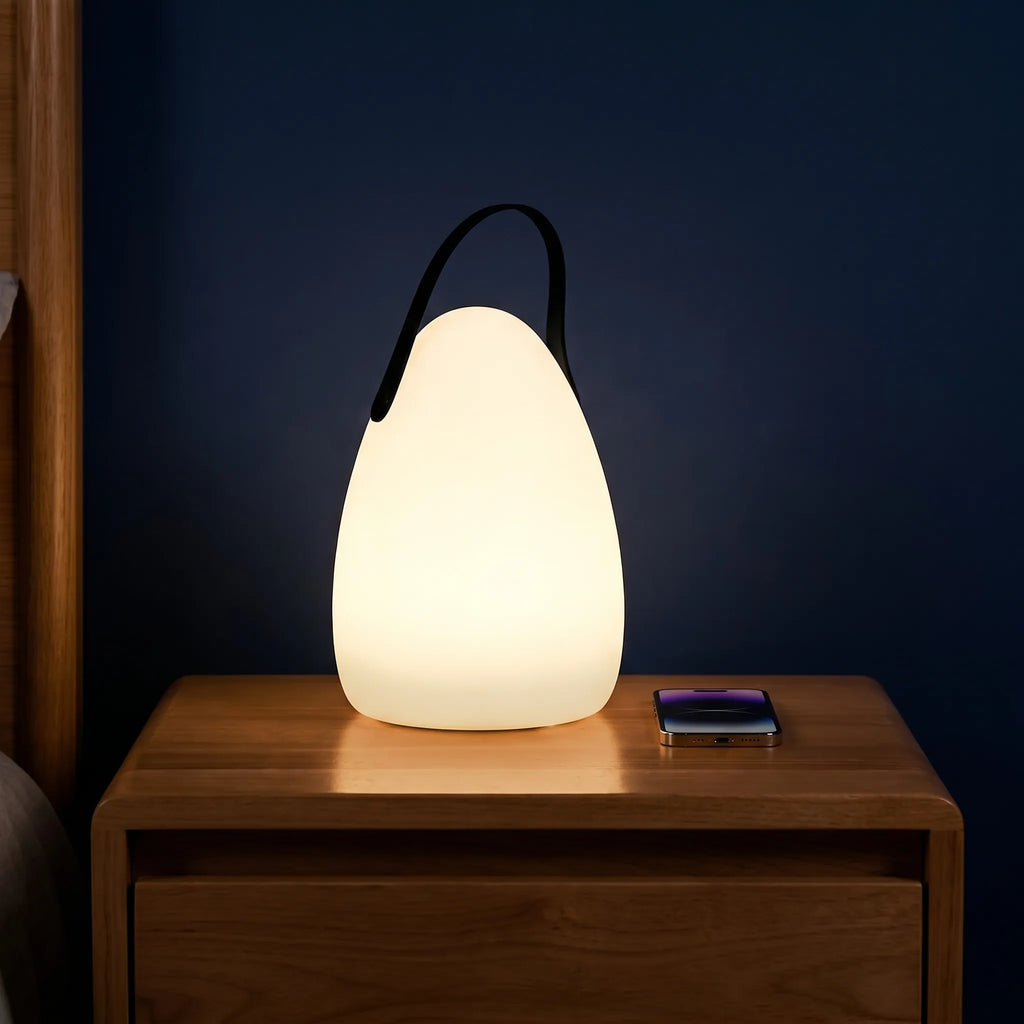 Gleemix™ -  Portable Rounded LED Lamp -  Ambient Evening Lighting