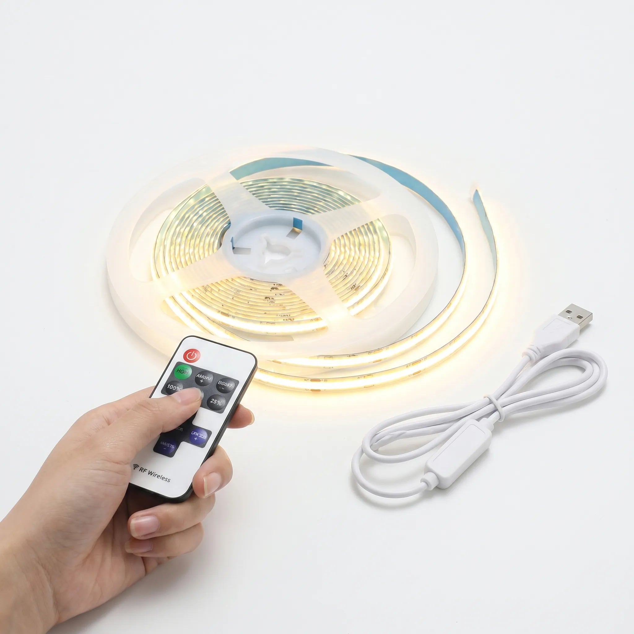 GlowTape™ -  Flexible COB LED Strip -  Under-Cabinet Lighting