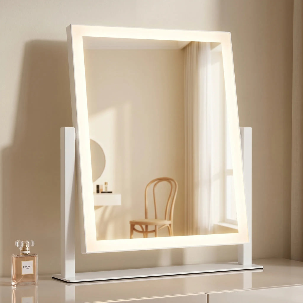 Glowora™ -  Tabletop Vanity Mirror -  Makeup Application