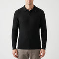 Harbex™ -  Men's Long Sleeve Polo Shirt -  Smart Casual Dressing