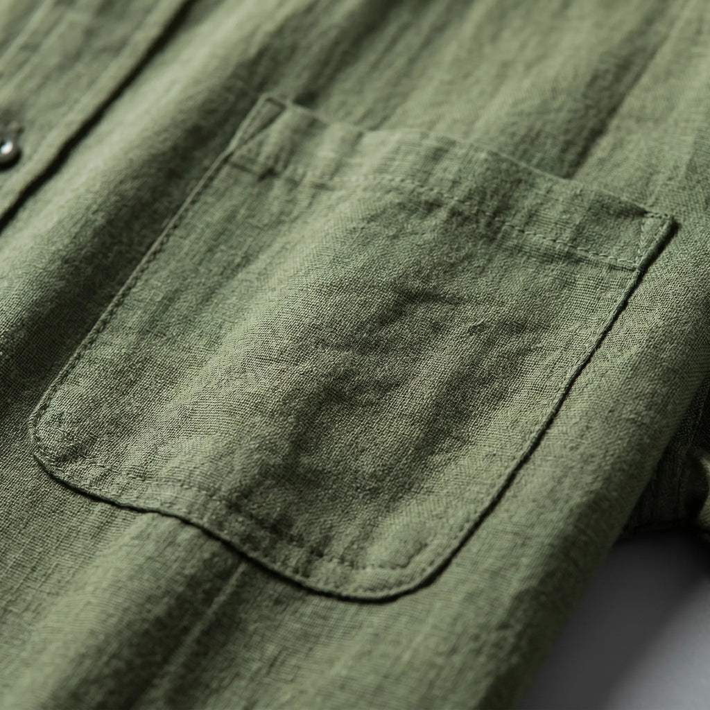Hayson™ -  Men's Casual Short Sleeve Shirt -  Warm Weather Layering