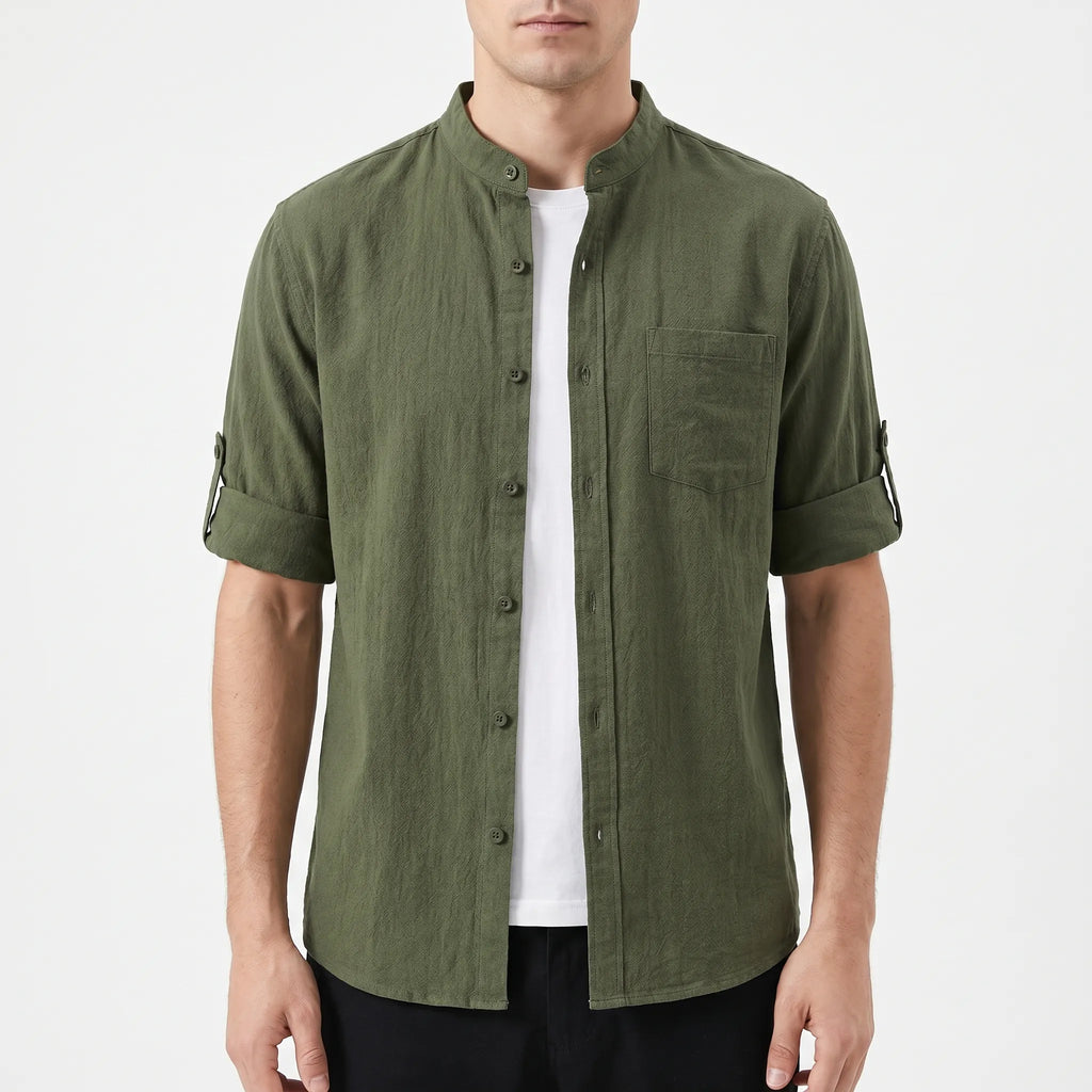 Hayson™ -  Men's Casual Short Sleeve Shirt -  Warm Weather Layering