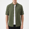 Hayson™ -  Men's Casual Short Sleeve Shirt -  Warm Weather Layering