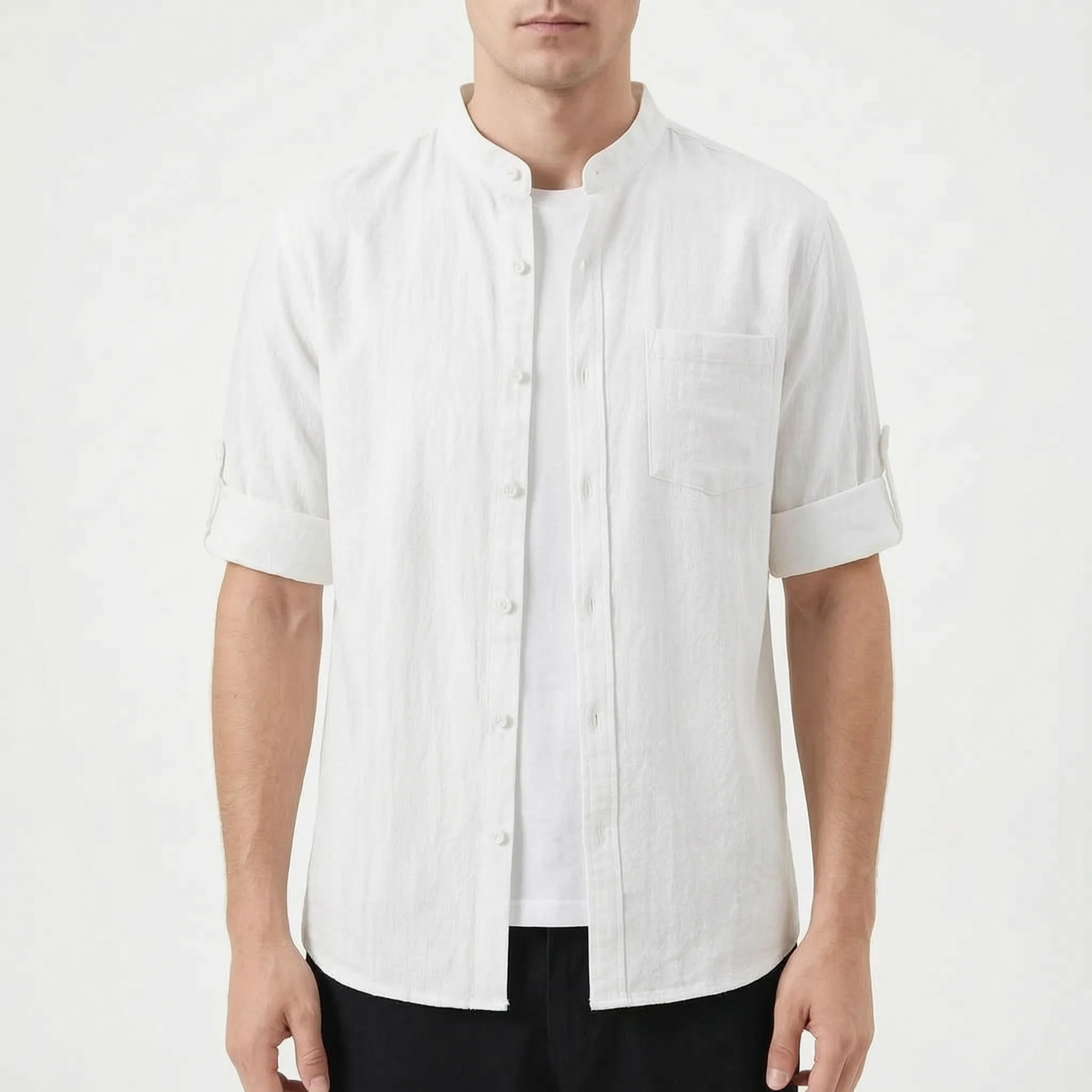 Hayson™ -  Men's Casual Short Sleeve Shirt -  Warm Weather Layering