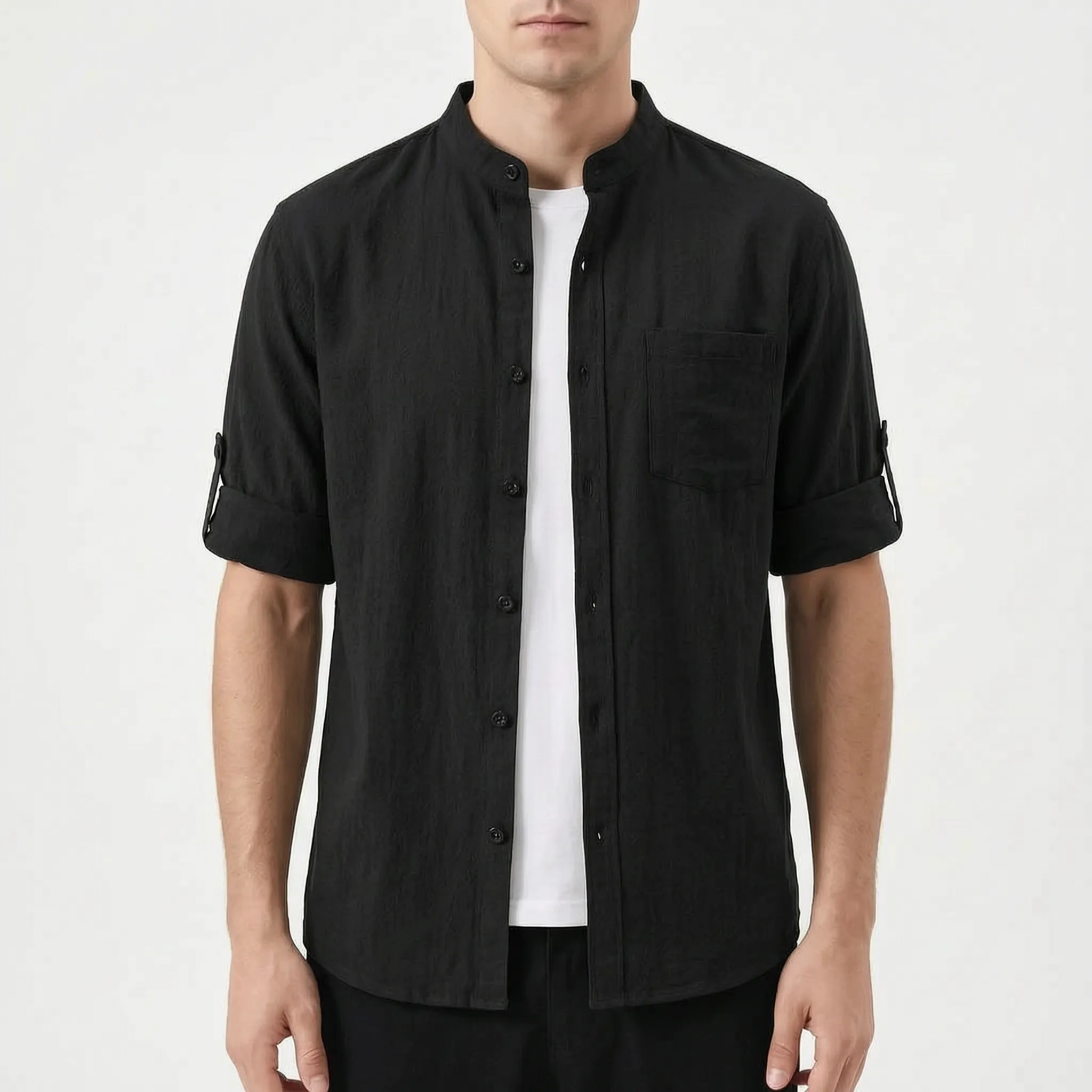 Hayson™ -  Men's Casual Short Sleeve Shirt -  Warm Weather Layering