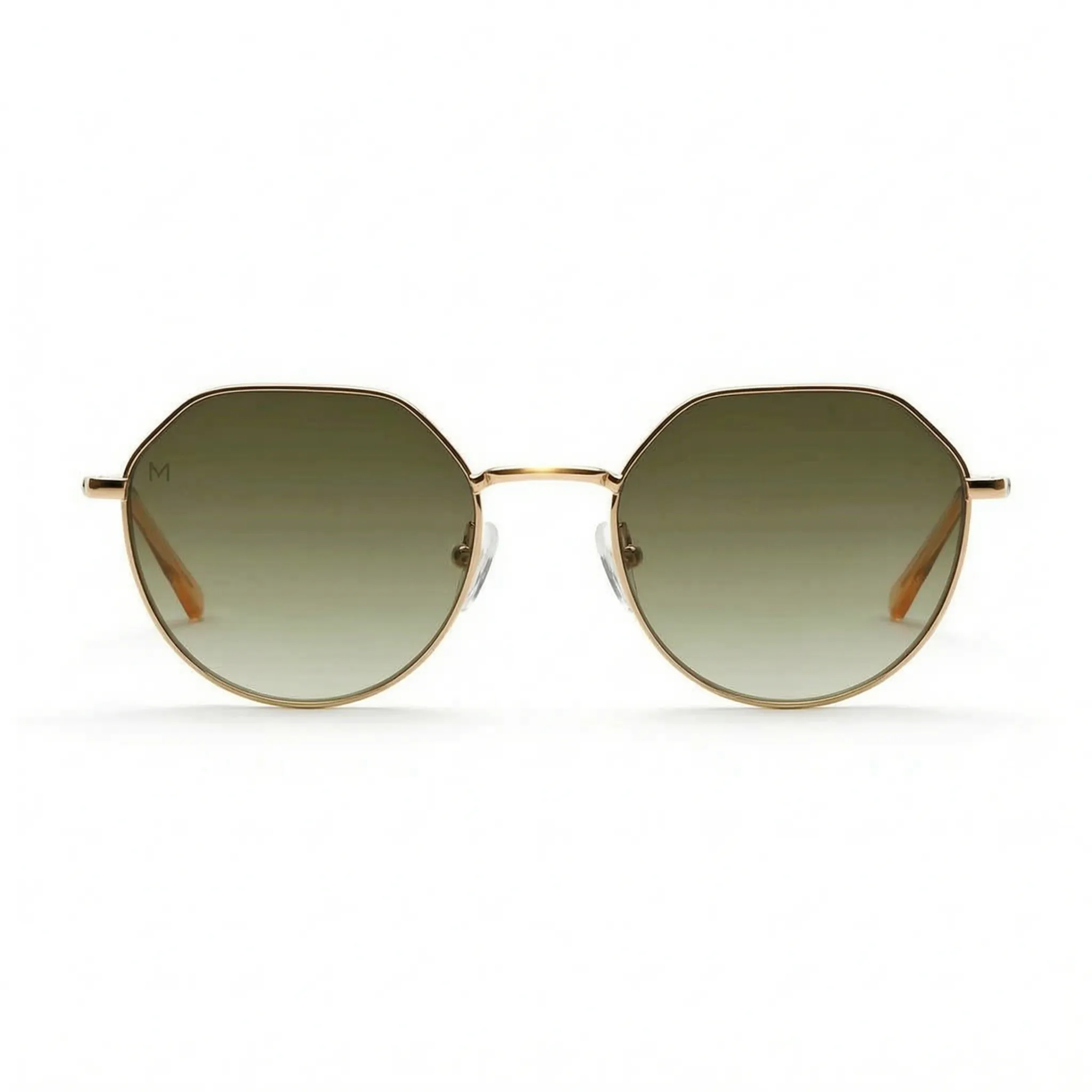 Hexalon™ -  Thin Metal Geometric Sunglasses -  Reducing Sun Glare