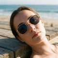 Hexavia™ -  Hexagonal Geometric Metal Sunglasses -  Reducing Bright Glare