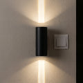 Illumio™ -  Modern Exterior Wall Sconce -  Illuminating Exterior Walls