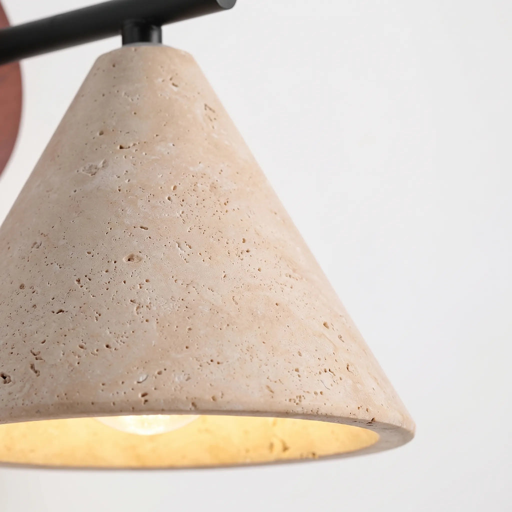 Konia™ -  Cone Shaped Wall Sconce -  Bedside Reading Light