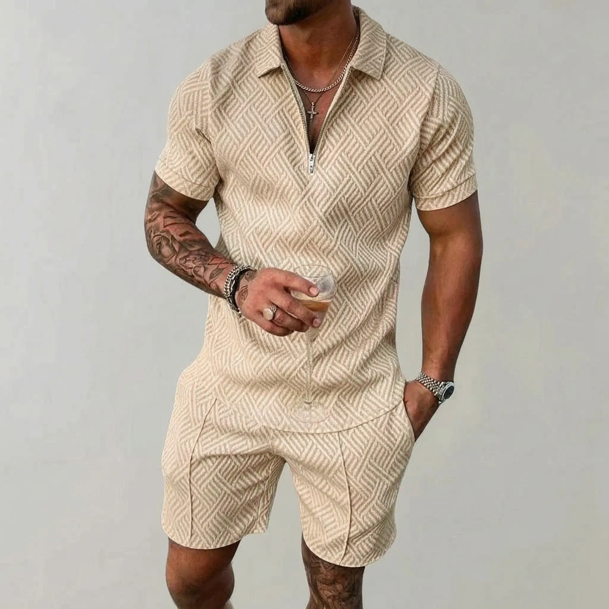 Kordis™ -  Men's Matching Summer Set -  Casual Summer Outings