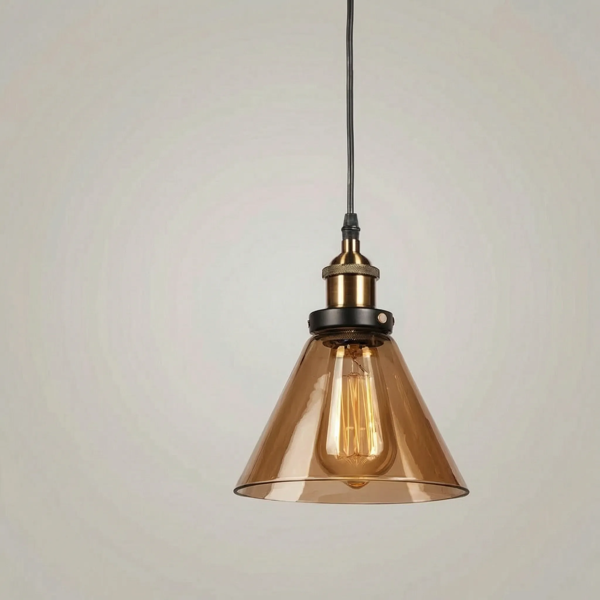 Loftique™ -  Industrial Style Pendant Light -  Illuminating Dining Spaces