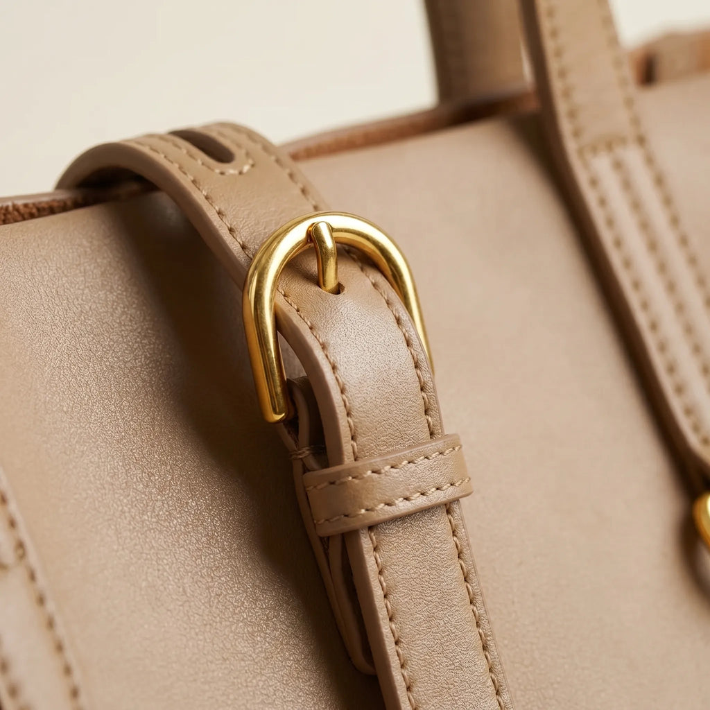 Lomara™ -  Soft Structured Handbag -  Carrying Daily Essentials