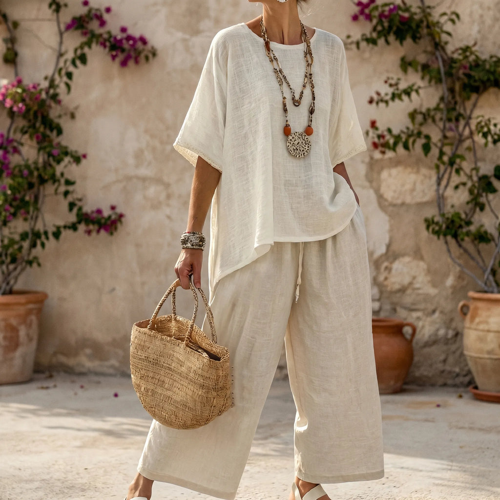 Lumeaset™ -  Casual Two-Piece Set -  Warm Weather Lounging