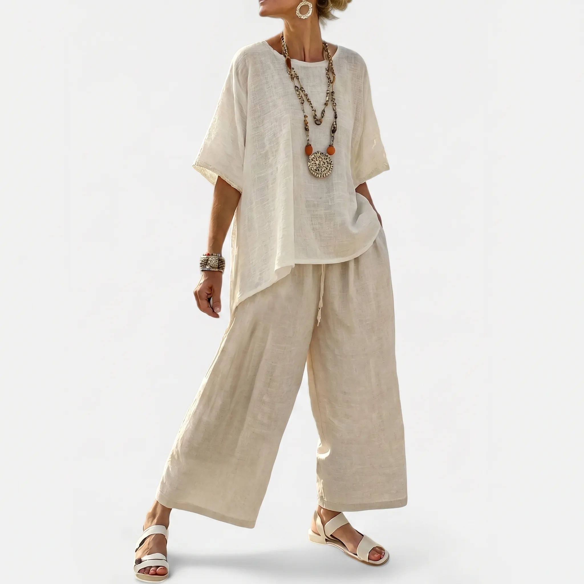 Lumeaset™ -  Casual Two-Piece Set -  Warm Weather Lounging