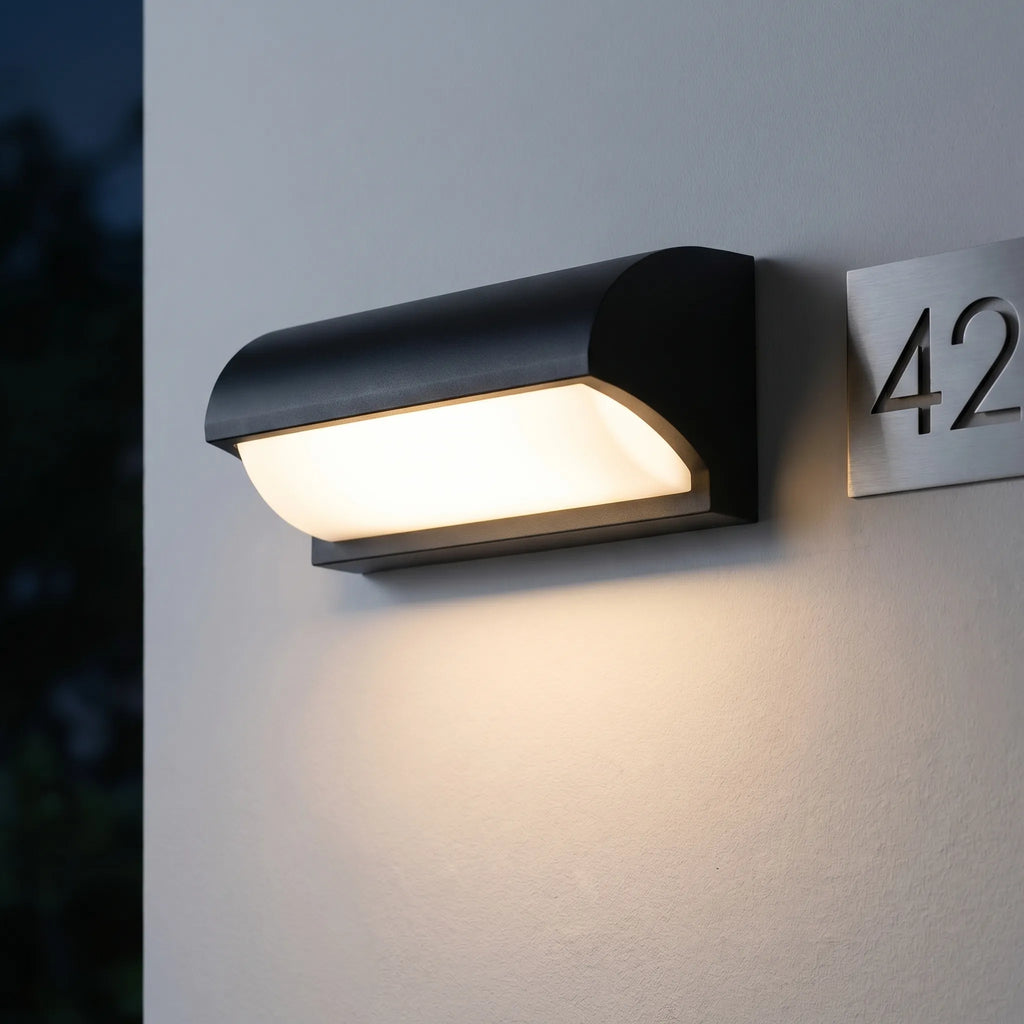 LumenArc™ -  Modern Outdoor Wall Sconce -  Illuminating Dark Pathways