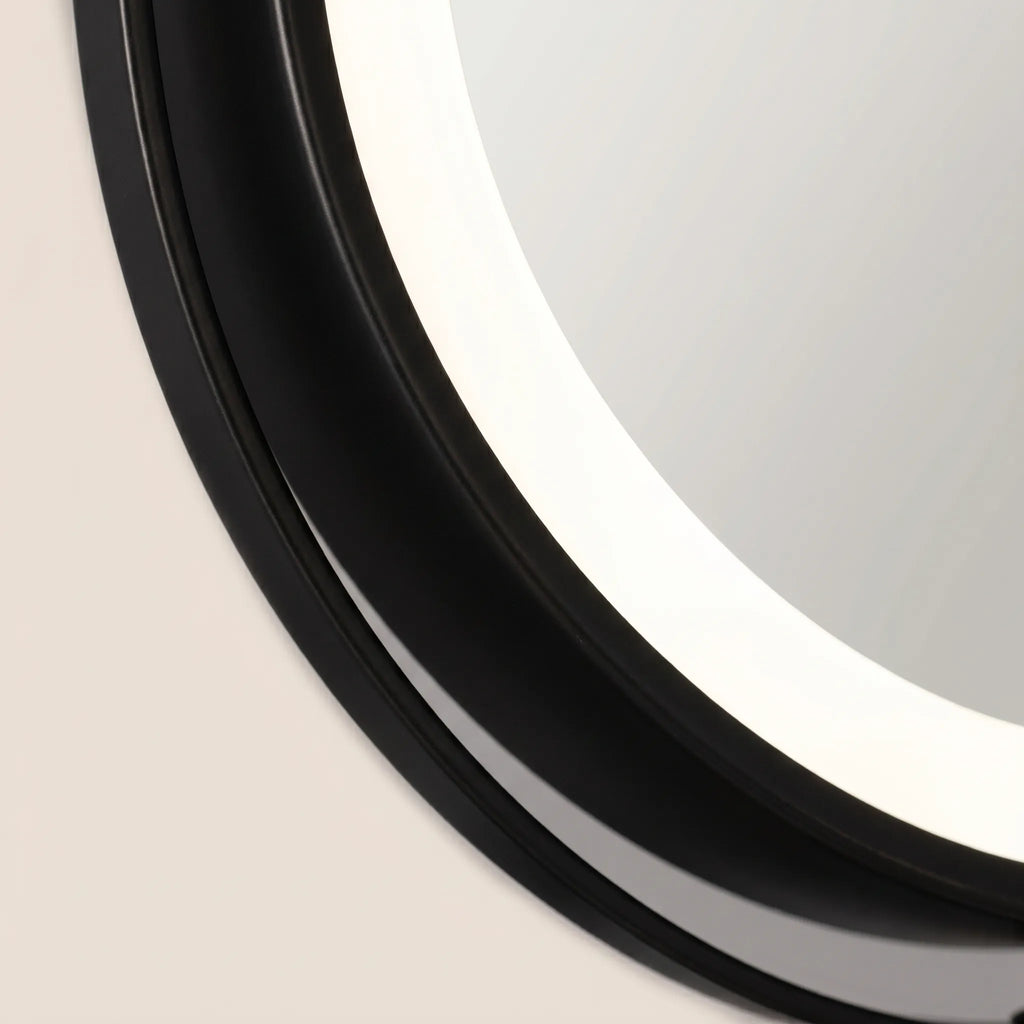 Lumeva™ -  Wall-Mounted LED Mirror -  Applying Detailed Makeup