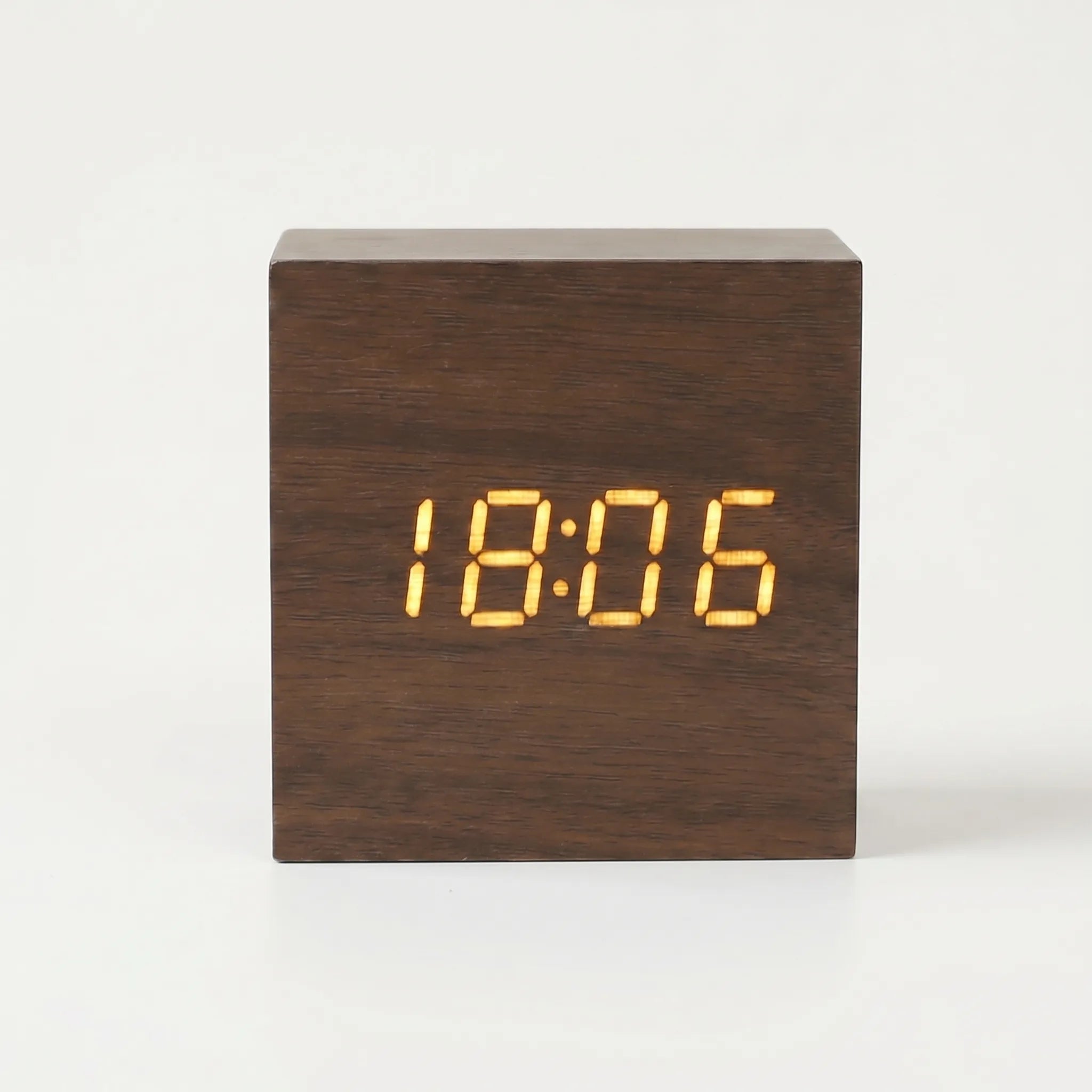 Lumicube™ -  Digital Cubic Desk Clock -  Checking The Time