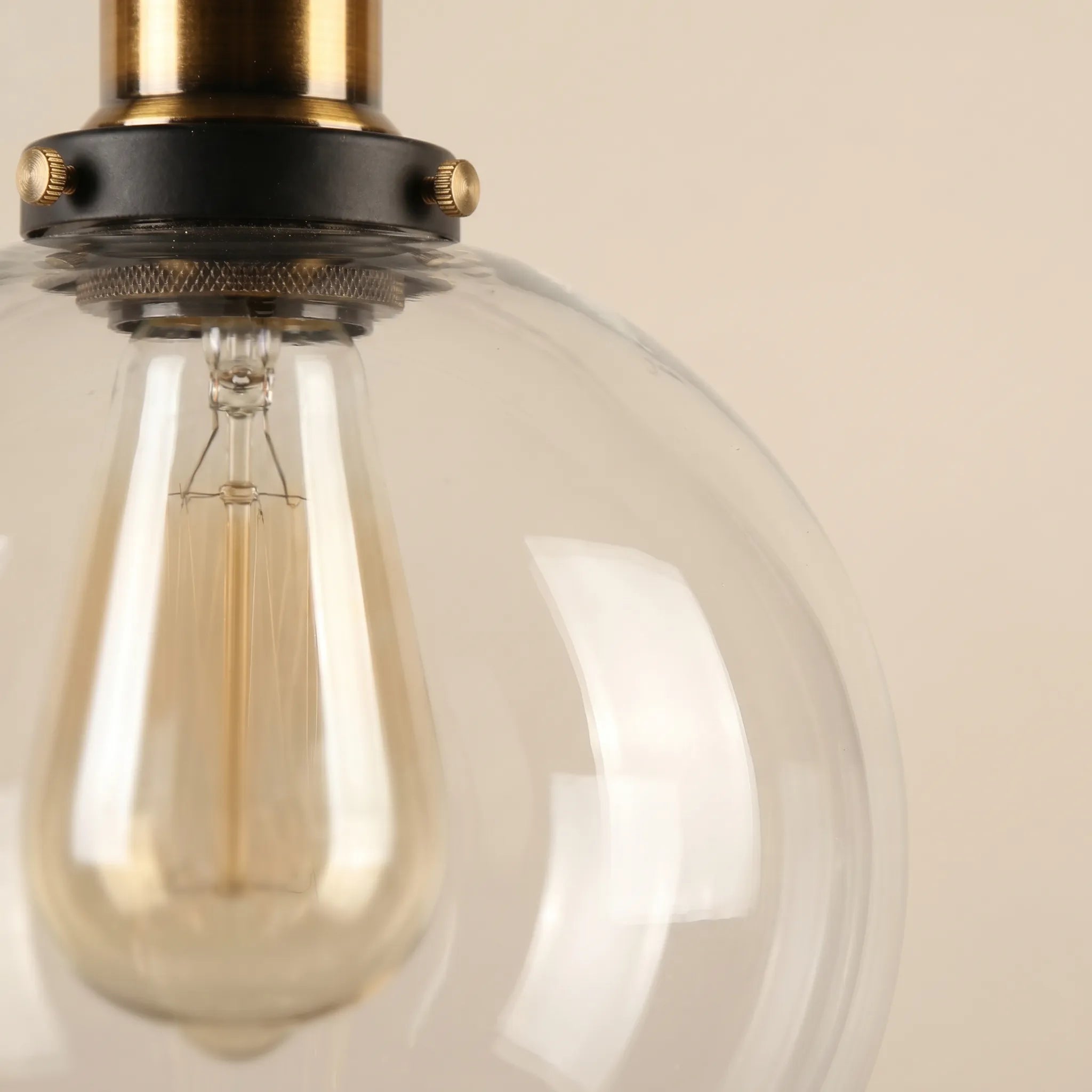 Luminaer™ -  Vintage Spherical Pendant Light -  Illuminating Dining Spaces