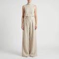 Luminaset™ -  Sleeveless High Neck Matching Set -  Coordinated Styling