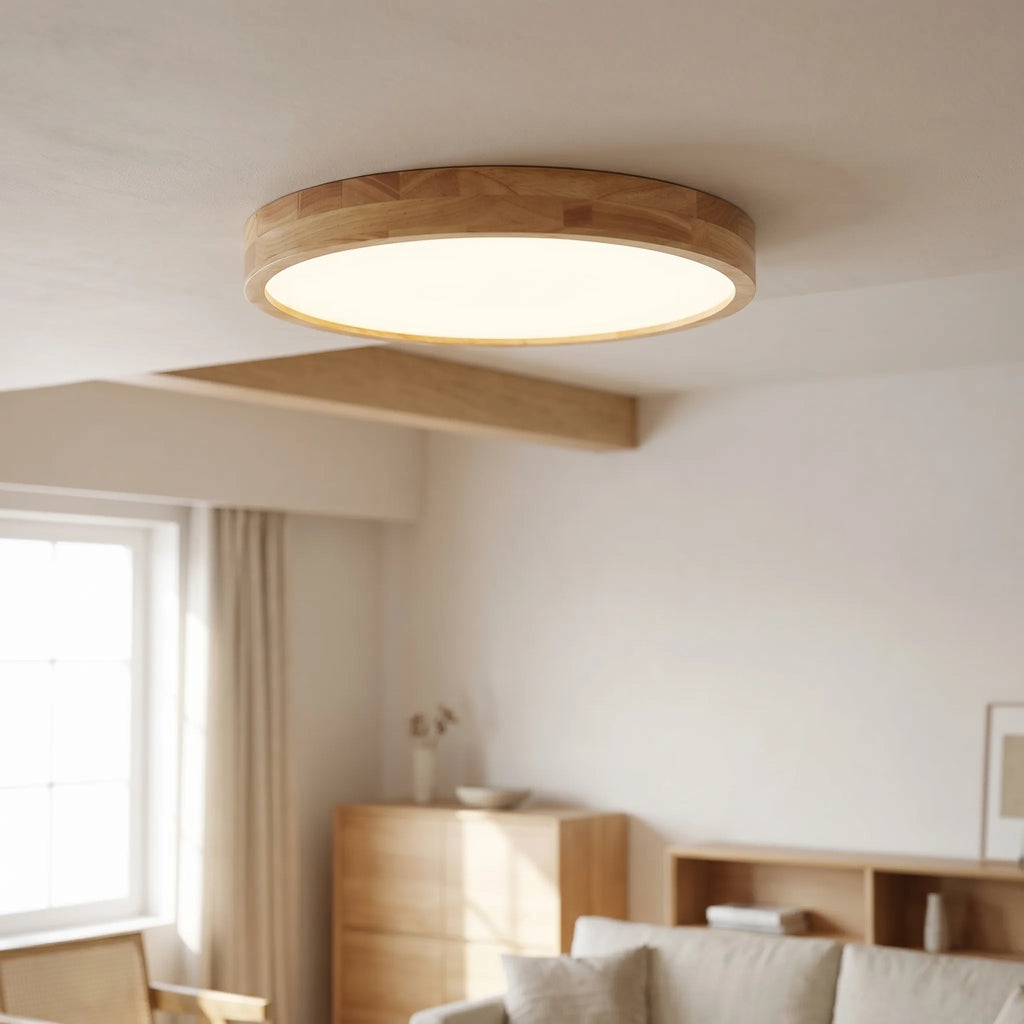 Luminval™ -  Round Flush Ceiling Light -  Illuminating Living Spaces