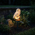 Lumistrix™ -  Solar Powered Owl Garden Light -  Illuminating Garden Paths