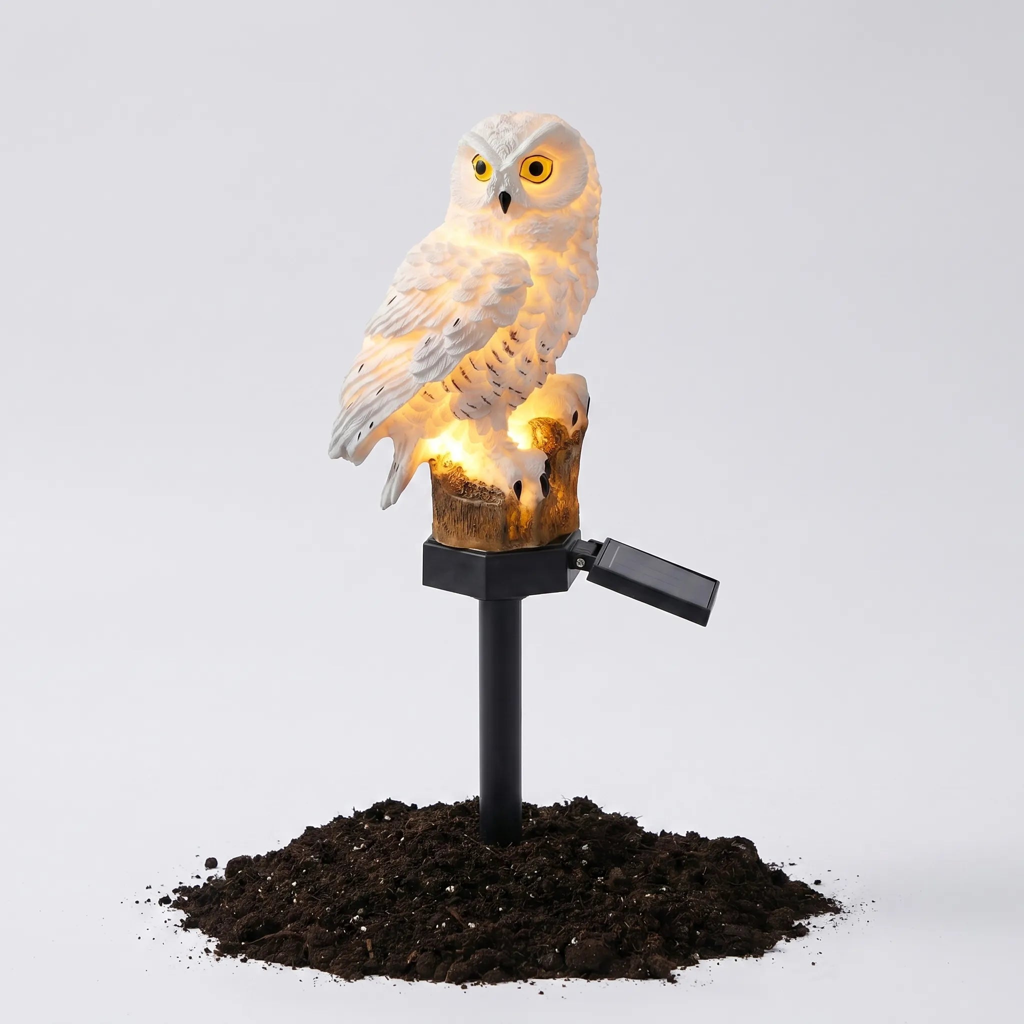 Lumistrix™ -  Solar Powered Owl Garden Light -  Illuminating Garden Paths