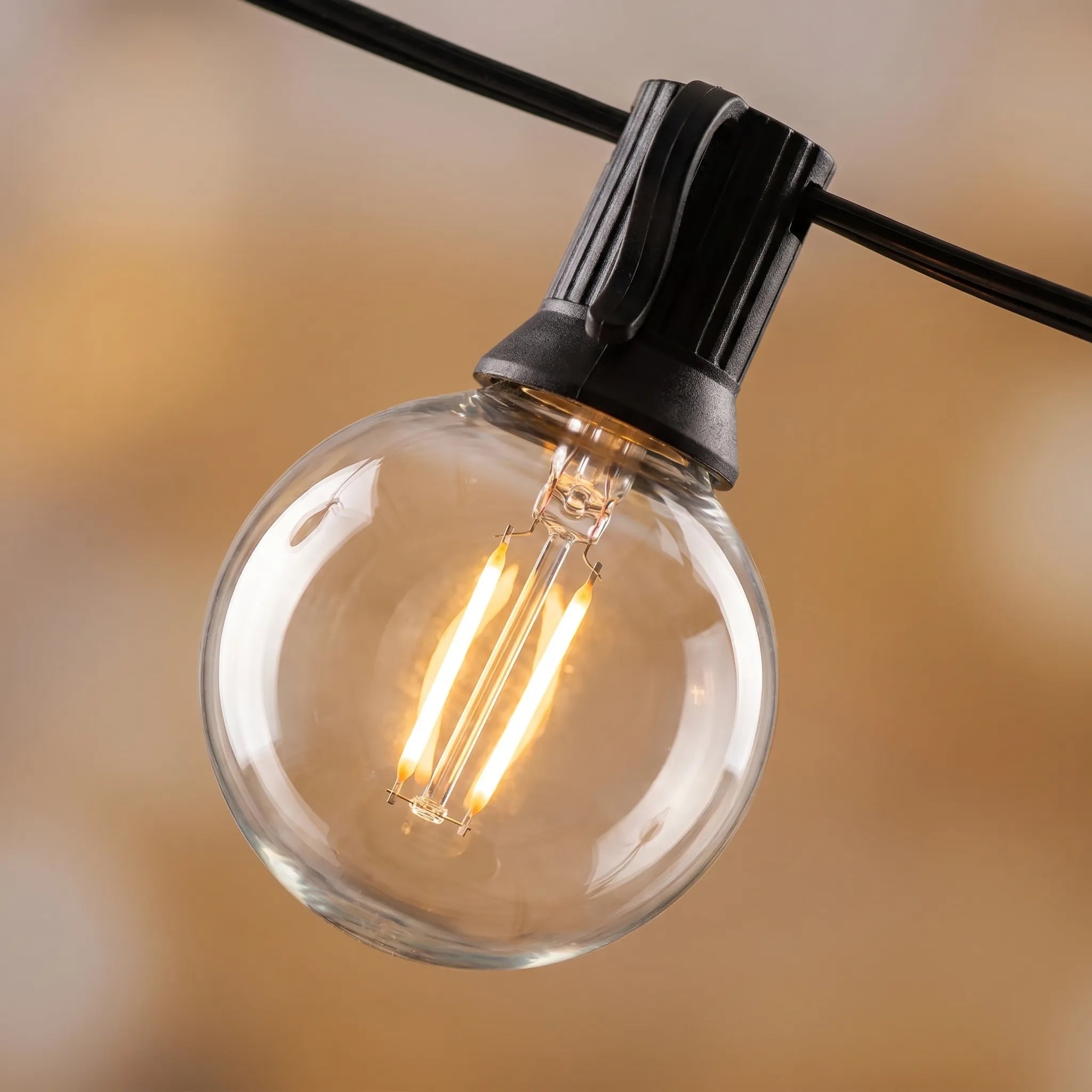 Lumivora™ -  Solar Powered String Lights -  Illuminating Outdoor Patios