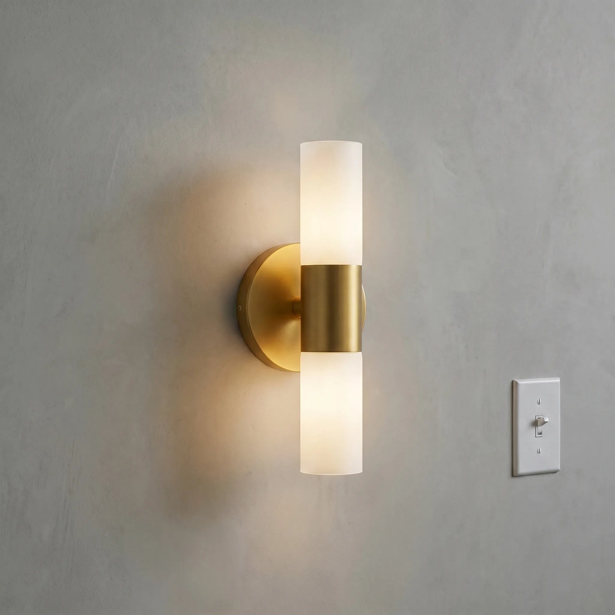 Lumora™ -  Cylindrical Up-And-Down Wall Light -  Illuminating Dark Hallways