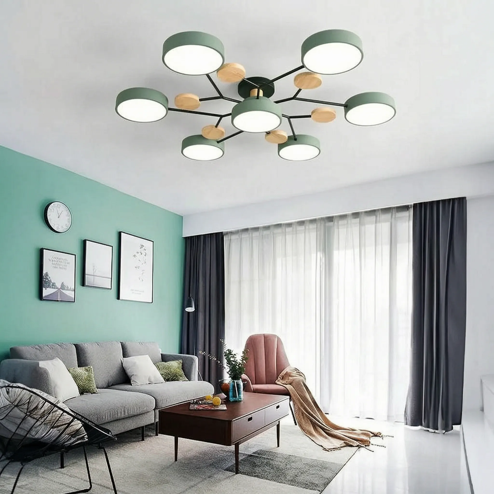 Lumoria™ -  Modern LED Ceiling Light -  Illuminating Living Rooms