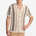 Lussox™ -  Men's Open Knit Shirt -  Warm Weather Styling