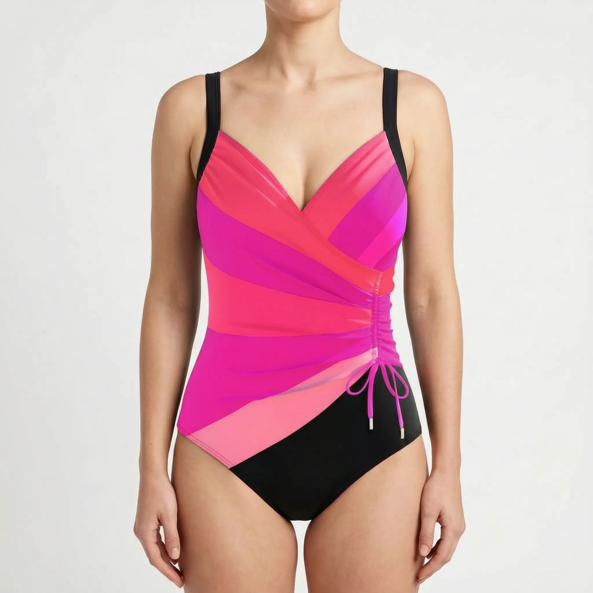 Marisera™ -  Printed One-Piece Swimsuit -  Beach Holidays