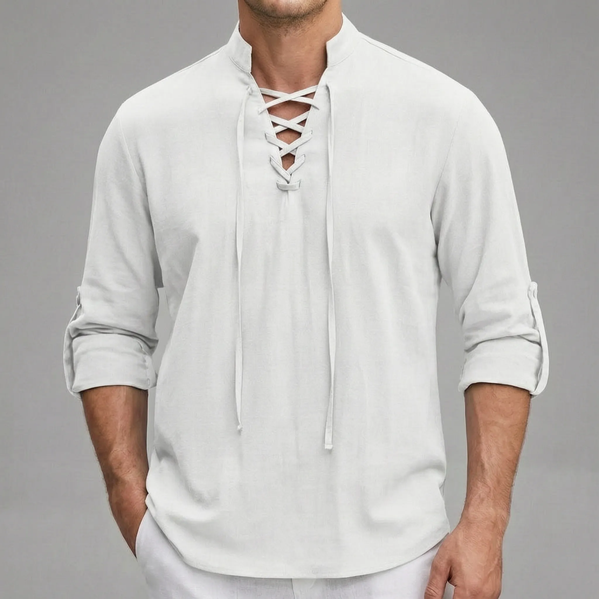 Marlot™ -  Relaxed Fit Long Sleeve Shirt -  Weekend Getaways