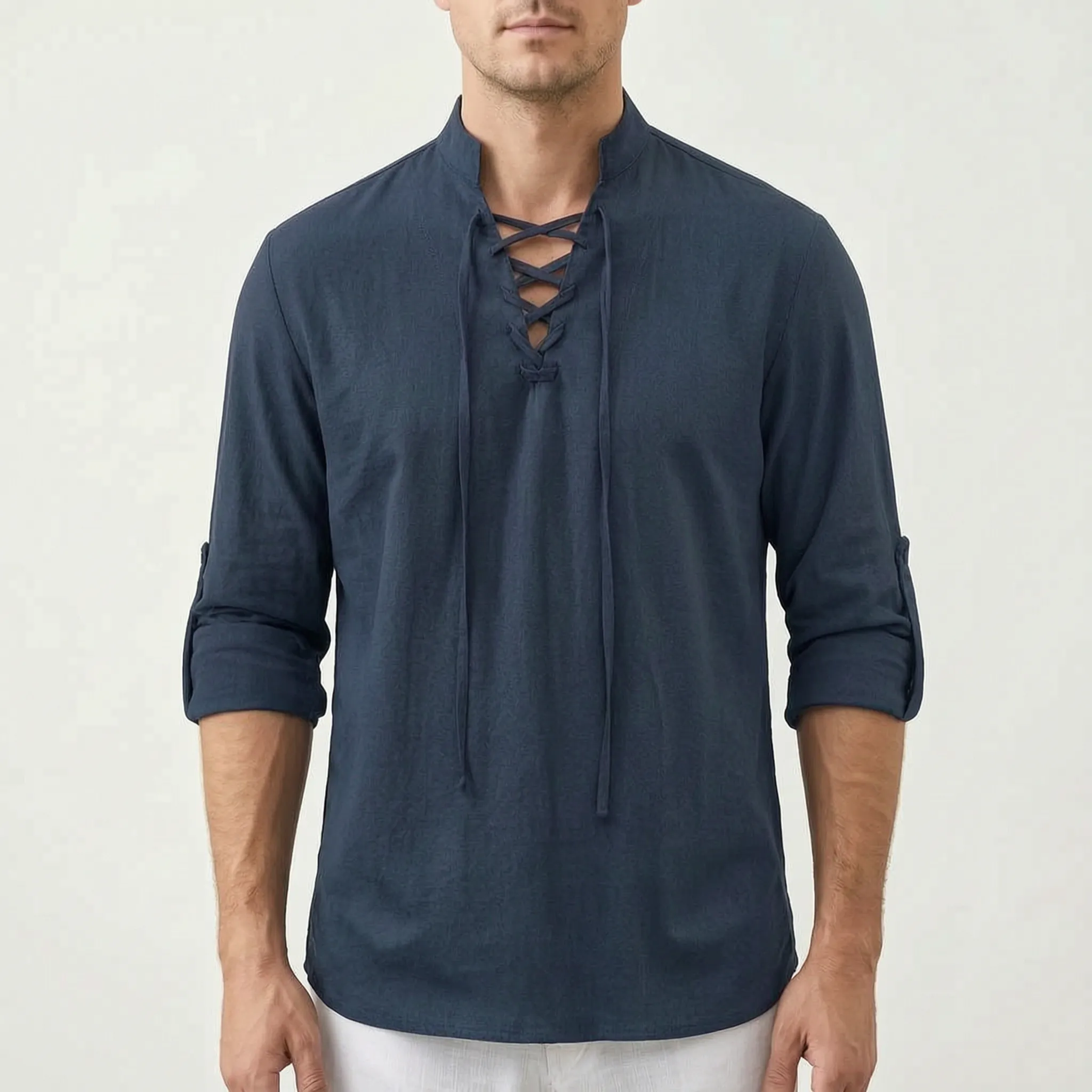 Marlot™ -  Relaxed Fit Long Sleeve Shirt -  Weekend Getaways