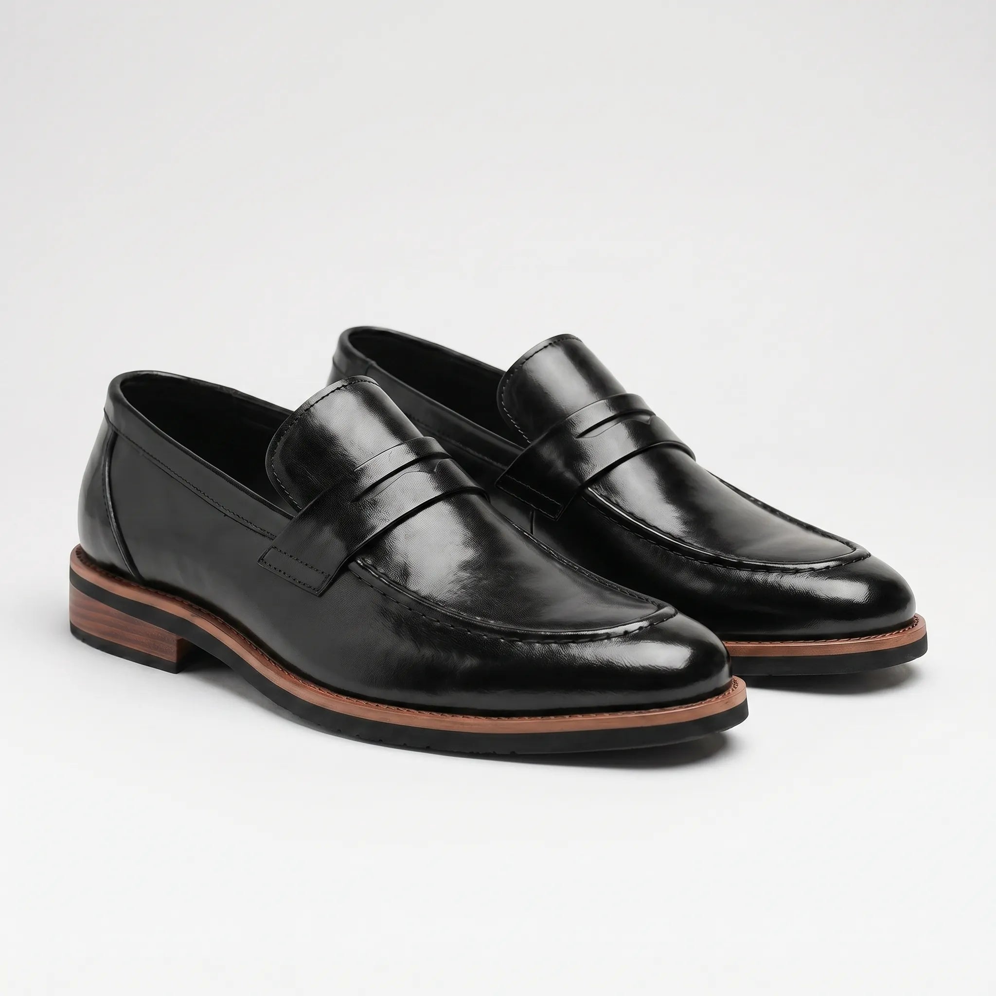 Merilac™ -  Classic Men's Penny Loafers -  Office Workwear